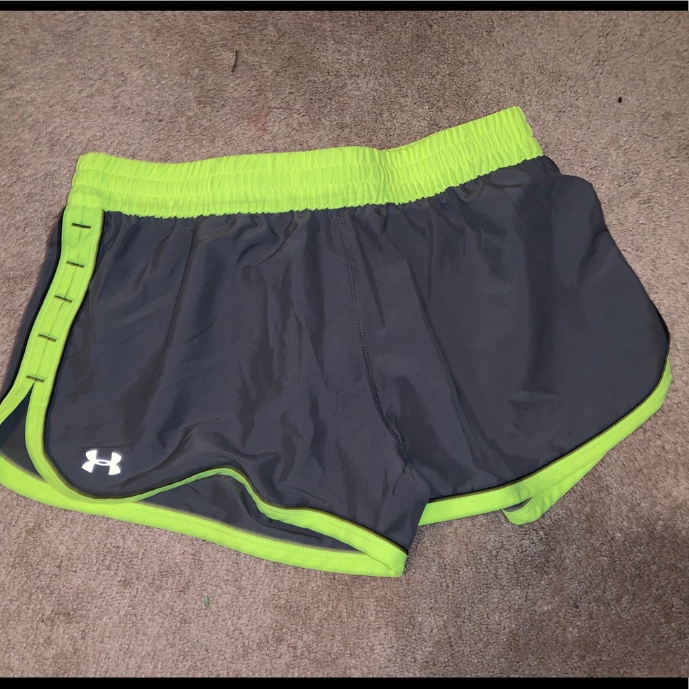 UA running shorts